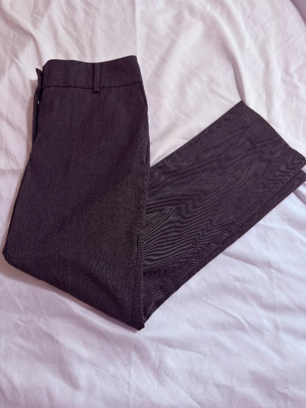 Ann Taylor Factory Petite Mid-Rise Dress Trousers Size 4P